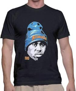 NAS Illmatic Vintage Hiphop Herren-T-Shirt, Schwarz, siehe abbildung, L von Oeste