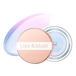 Ofanyia Color Changing Blush, Magic Color Changing Cream Blush for Cheek & Lip, Moisturizing Clear Blush Gel, Multi-Use Waterproof Long-Lasting Face Blusher Makeup (blue) von Ofanyia