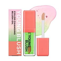 Ofanyia Color Changing Blush Oil, Liquid Blush Oil for Cheeks, Reacts to Your Skin's pH for a Natural Look, Long Lasting Lightweight Liquid Blush Make, Vegan & Cruelty-Free (Clear Blush Oil) von Ofanyia