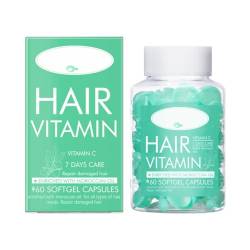 Ofanyia Haar-Vitamin-Serum-Kapsel, feuchtigkeitsspendendes Serum zur Haarbehandlung mit marokkanischem Öl, beschädigtem Haar, Haarbehandlungsöl für glattes, geschmeidiges, 60 Softgels (cyan) von Ofanyia