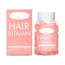 Ofanyia Haar-Vitamin-Serum-Kapsel, feuchtigkeitsspendendes Serum zur Haarbehandlung mit marokkanischem Öl, beschädigtem Haar, Haarbehandlungsöl für glattes, geschmeidiges, 60 Softgels (pink) von Ofanyia