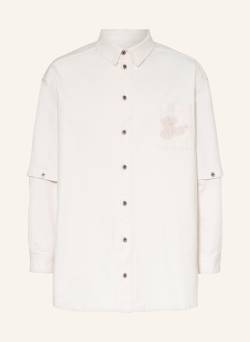 Off-White Overshirt Mit Abnehmbaren Ärmeln weiss von Off-White
