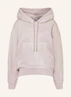 Off-White Oversized-Hoodie Laundry lila von Off-White