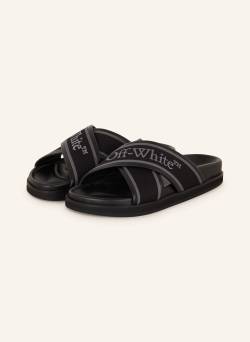 Off-White Pantoletten Cloud schwarz von Off-White