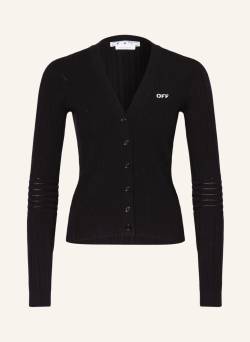 Off-White Strickjacke schwarz von Off-White