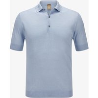 Off & Co  - Seiden-Leinen-Poloshirt | Herren (50) von Off & Co