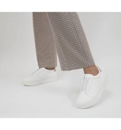 Office Fast Mover Flatform Slip On Trainers WHITE NUDE MIX,White von Office