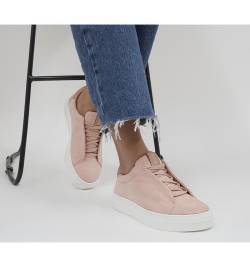 Office Film Lace Up Flatform Trainers PINK MICRO,Multi,Pink,Green,Grey von Office
