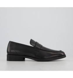 Office Milan Classic Saddle Loafers BLACK LEATHER,Black von Office