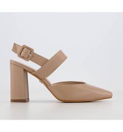 Office Miracle 2 Strap Court Heels CAMEL LEATHER,Tan,Black von Office