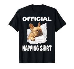 Französische Bulldogge Frenchie Hunde-Pyjama, offizielles Nickerchen T-Shirt von Official Sleep Pajamas Nightgown Sleepwear Co.