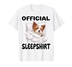 Offizieller Schlafanzug mit Biewer Terrier und Hundemotiv T-Shirt von Official Sleep Pajamas Nightgown Sleepwear Co.