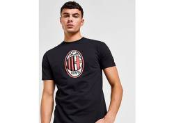 Official Team AC Milan Crest T-Shirt - Herren, Black von Official Team