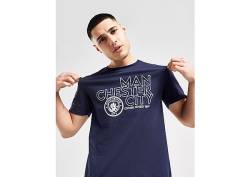 Official Team Manchester City FC Stack T-Shirt - Herren, Navy von Official Team