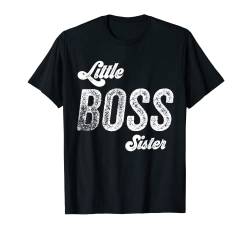 Little Boss Schwester Baby Kinder Kleinkind Mädchen Muttertag T-Shirt von Officially Little Boss Lady Baby Store