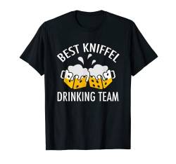 Kniffel Bier Spruch Und Lustige Biergläser Für Drinking Team T-Shirt von Offizieller Kniffel Fan Merch