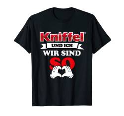 Kniffel Und Ich Wir Sind So Lustiger Spruch Für Kniffelkönig T-Shirt von Offizieller Kniffel Fan Merch