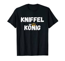 KniffelKönig Für Würfel Spieler Zum Kniffel Spiel - König T-Shirt von Offizieller Kniffel Fan Merch
