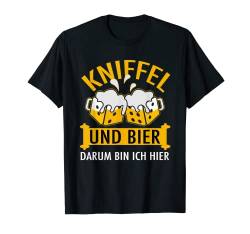 Lustiges Bier Papa Design Für Den Kniffelkönig & Kniffel Fan T-Shirt von Offizieller Kniffel Fan Merch