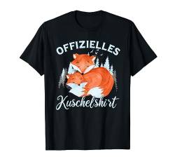 Offizielles Kuschelshirt Fuchs Pyjama Partner T-Shirt von Offizielles Kuschel Partner