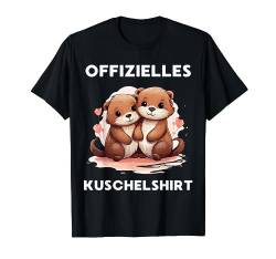 Offizielles Kuschelshirt Otter Seeotter Schlafanzug Kuscheln T-Shirt von Offizielles Kuschelshirt Otter Seeotter Kuscheln