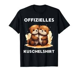 Offizielles Kuschelshirt Otter Seeotter Schlafanzug Kuscheln T-Shirt von Offizielles Kuschelshirt Otter Seeotter Kuscheln