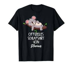 Offizielles Schlafshirt Von Florian Nachthemd Panda T-Shirt von Offizielles Schlafshirt Panda Namensshirt