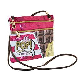 Oh My Pop!! Handtasche Action Mini Horizontal von 'Chocolat' Umhängetasche, 40 cm, mehrfarbig von Oh My Pop!
