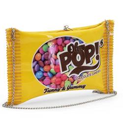 Oh My Pop! Mädchen Chococandy Stofftasche, Gelb (Yellow) von Oh My Pop!