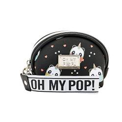 Oh My Pop! Pandicorn-Oval Geldbörse, Schwarz von Oh My Pop!