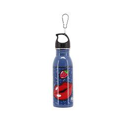 Oh My Pop! Patches-Wasserflasche 500 ml, Dunkelblau von Oh My Pop!