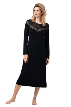 Oh!Zuza Women's with lace Nightgown, Black, S von Oh!Zuza