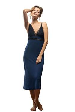 Oh!Zuza Women's with lace Nightgown, Marine Blue, S von Oh!Zuza