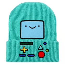 Jinxy Adventure Time Daily Beanie Knit Mützen Slouchy Warm Cap Soft Headwear for Men Women, Abenteuerzeit, Einheitsgröße von Ohjijinn