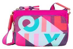 Oilily Graphic Shoulder Bag Cloud Blue von Oilily