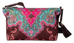 Oilily Mr Paisley City Shoulder Bag Chocolate Truffle von Oilily