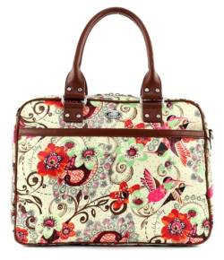 Oilily Tropical Birds Office Bag Cream-White von Oilily