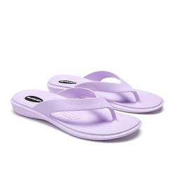 OKABASHI Damen Maui Flip Flops - Sandalen, Flieder, 36.5/37.5 EU von Okabashi