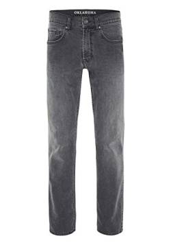 Oklahoma Stretch Jeans Matrix R-140 DG Dark Grey/dunkelgrau, Weite/Länge:40W / 30L von Oklahoma Jeans