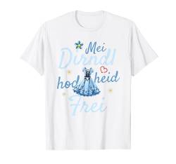 Mei Dirndl Hod Heid Frei | Trachten Oktoberfest Dirndl T-Shirt von Oktoberfest Trachten & Dirndl Mode