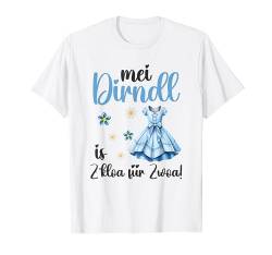 Mei Dirndl is z kloa für Zwoa Trachten Oktoberfest T-Shirt von Oktoberfest Trachten & Dirndl Mode