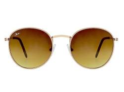 Okulars® Eco Metal Recycelte Sonnenbrille für Herren und Damen, verstellbar, UV400-Filter – Einheitsgröße, braun von Okulars