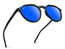 Okulars® Eco Pacific PET recycelt - Sonnenbrille für Herren und Damen - Filter UV400 - Einheitsgröße, Blue Mirror, von Okulars