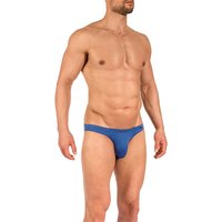 Olaf Benz Herren Slip blau Mikrofaser unifarben von Olaf Benz