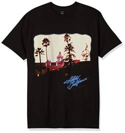 FEA Herren Eagles Hotel California Tee T-Shirt, Schwarz, M von Old Glory