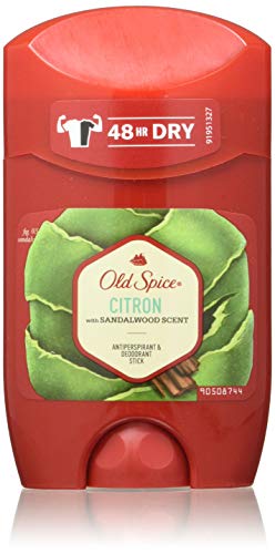 Old Spice Citron Anti-Transpirant und Deo-Stick für Herren, 50 ml, 1 Packung mit 6 Einheiten von Old Spice