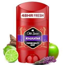 Old Spice Rockstar Deo Stick für Männer, 50ml, 48H Frische, langanhaltender Duft in Parfümqualität, 0% Aluminiumsalze von Old Spice