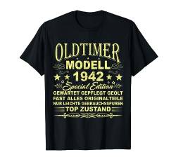 Geschenkidee Oldtimer Modell 1942 81. Geburtstag 81 Jahre T-Shirt von Oldtimer Modell Baujahr Geburtstag