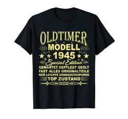Geschenkidee Oldtimer Modell 1945 78. Geburtstag 78 Jahre T-Shirt von Oldtimer Modell Baujahr Geburtstag