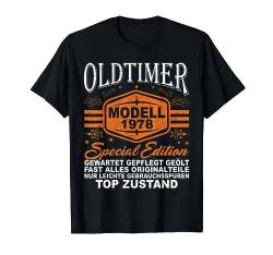 Oldtimer Baujahr 1978 45. Geburtstag 45 Jahre Geschenk T-Shirt von Oldtimerslove